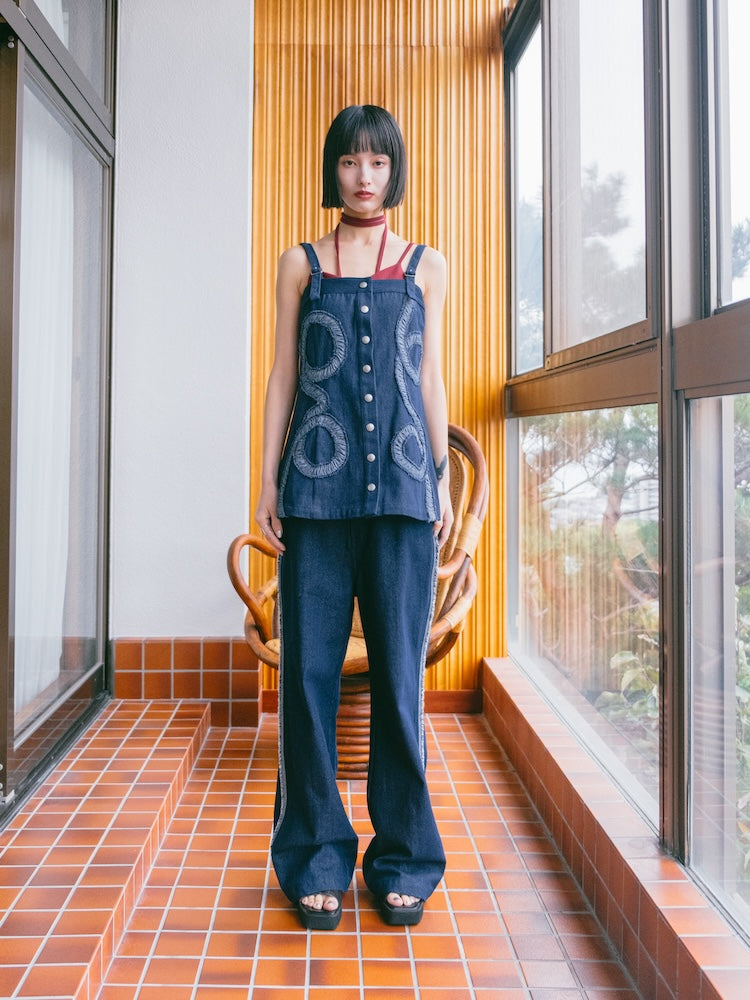 Fringe Design Denim｜デニムパンツ – MARTE
