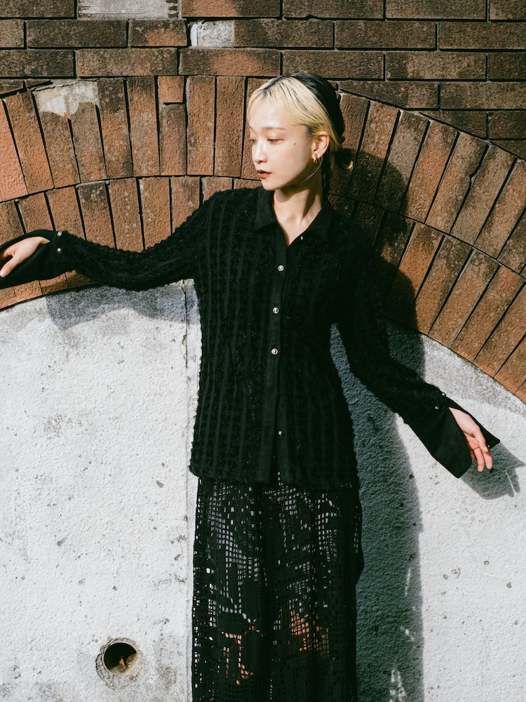 モデル身長：167cm / カラー：Black
