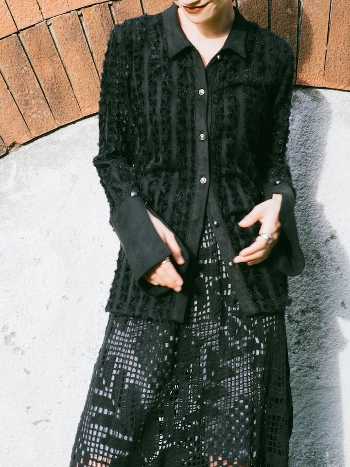 モデル身長：167cm / カラー：Black
