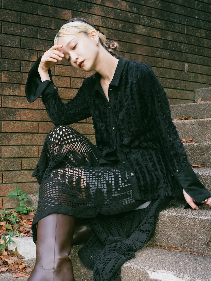 モデル身長：167cm / カラー：Black