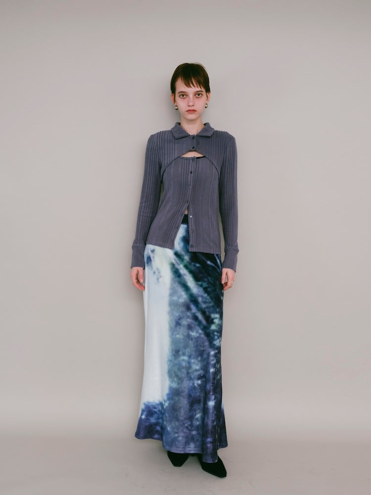 モデル身長：176cm / カラー：BlueGray
