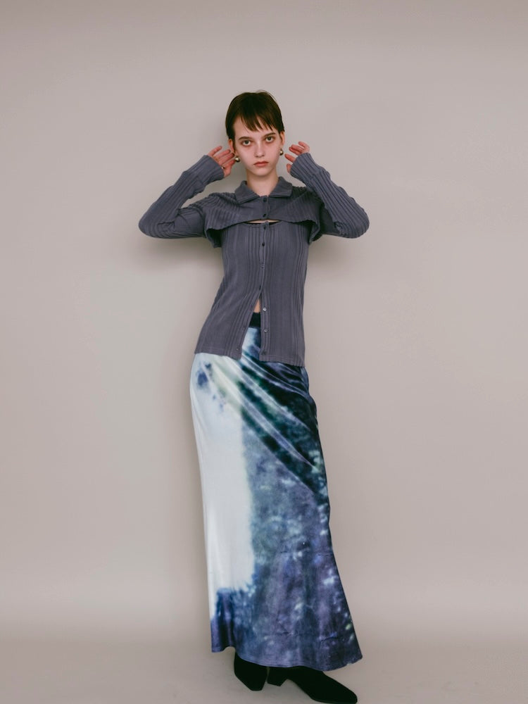 モデル身長：176cm / カラー：BlueGray