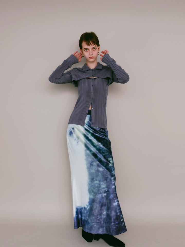 モデル身長：176cm / カラー：BlueGray