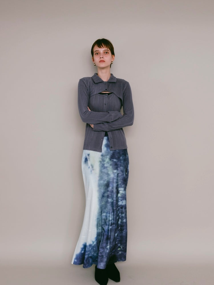 モデル身長：176cm / カラー：BlueGray