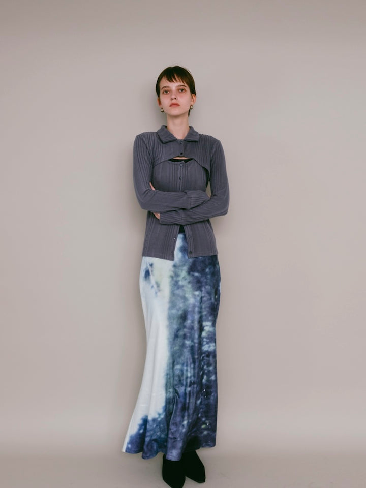 モデル身長：176cm / カラー：BlueGray