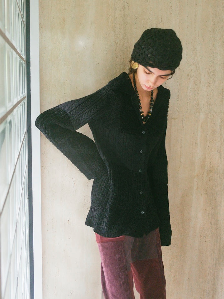 モデル身長：175cm / カラー：Black