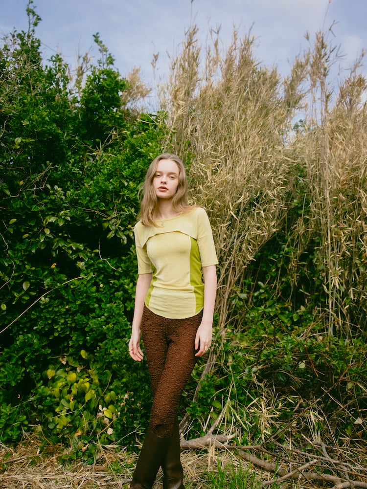 モデル身長：174cm / カラー：Yellow