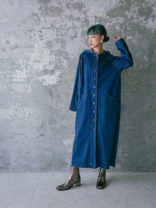 MARTE マルテ クラシック マダム コート 色味はブルーグレー 三越伊勢丹 | Max Mara/マックスマーラ通販 | iconcoat | ISETAN