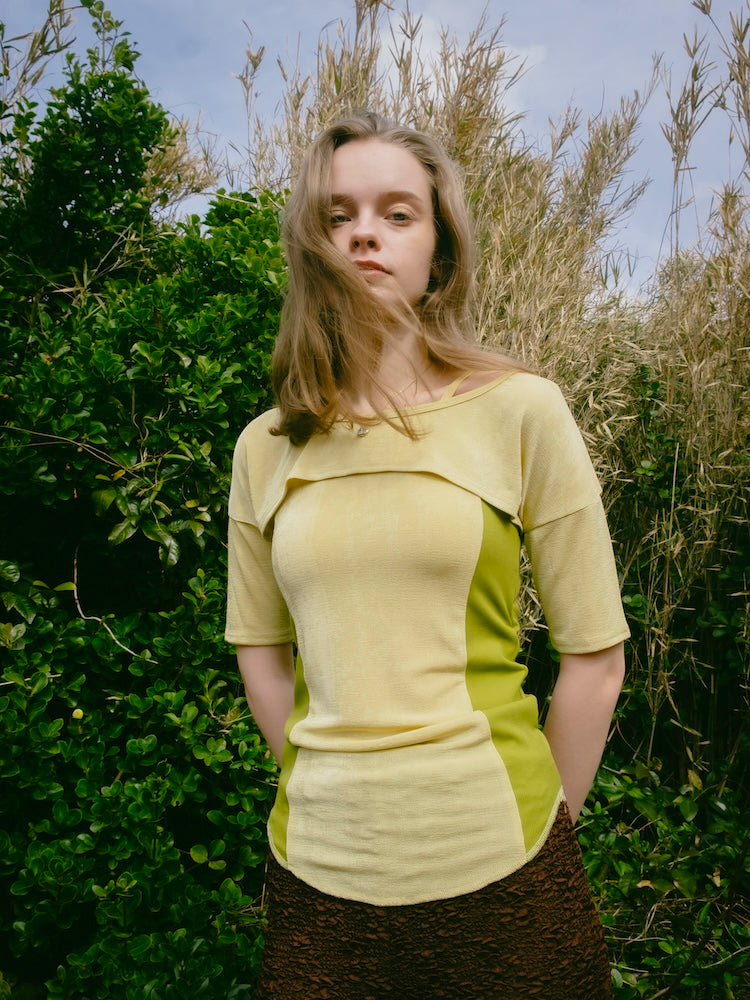 モデル身長：174cm / カラー：Yellow