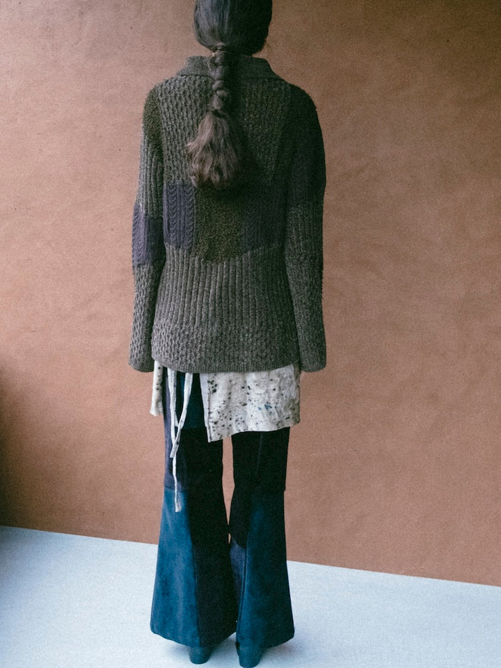 モデル身長：175cm / カラー：Khaki