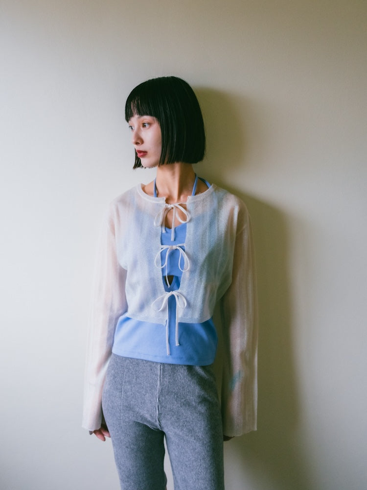 Glitter Sheer Cardigan｜グリッターシアーカーディガン – MARTE