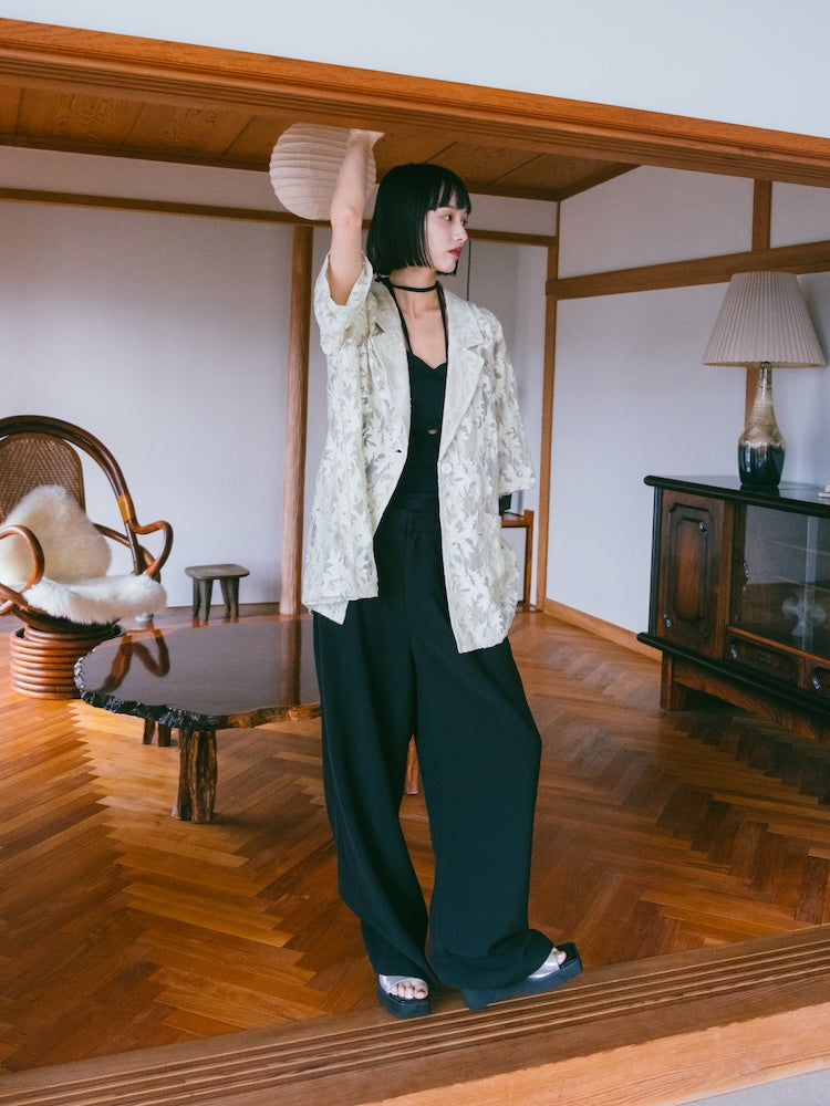 モデル身長：165cm / カラー：Ivory
