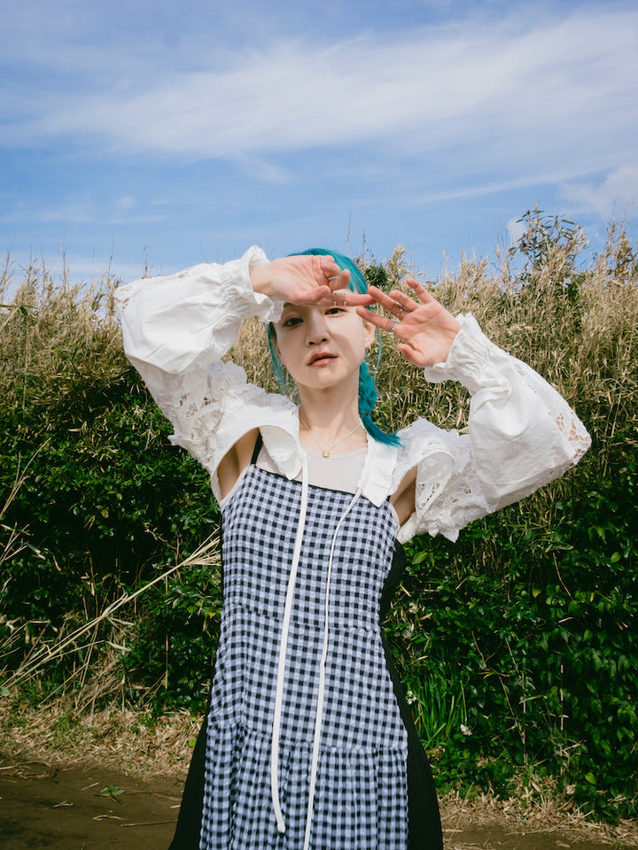 モデル身長：167cm / カラー：White