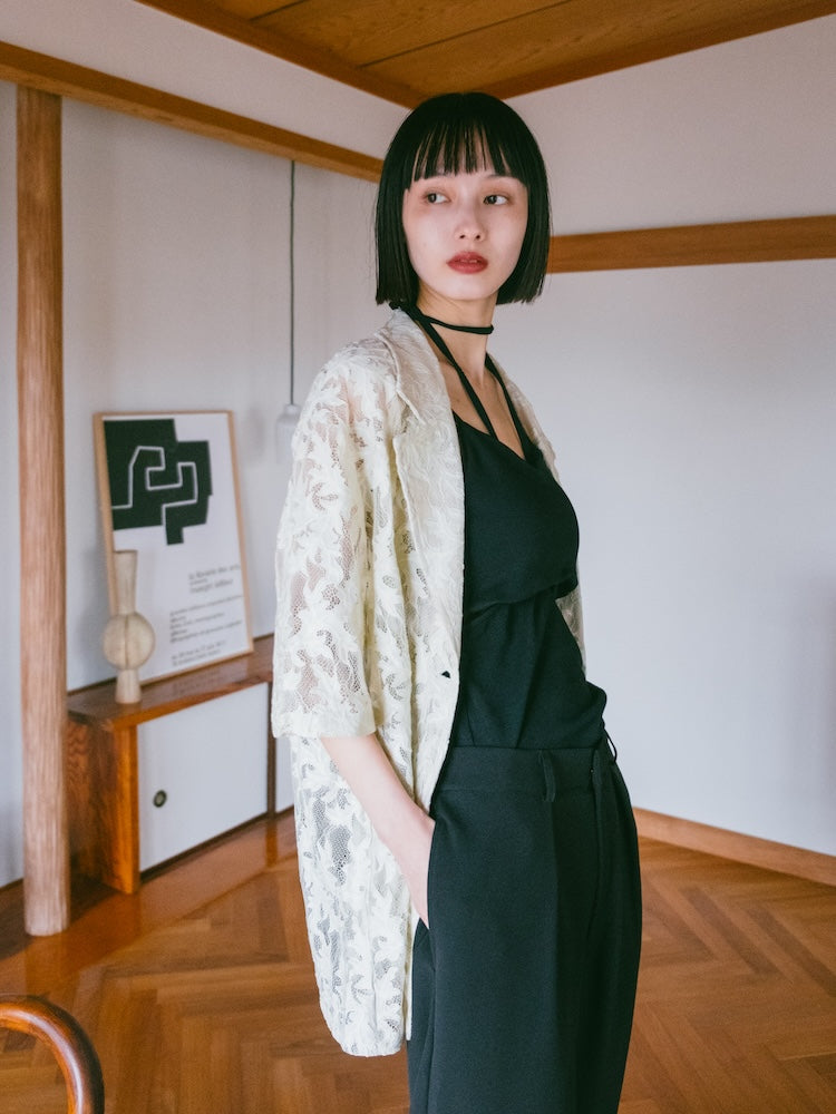 Cut Out Design Camisole｜カットアウトデザインキャミソール – MARTE