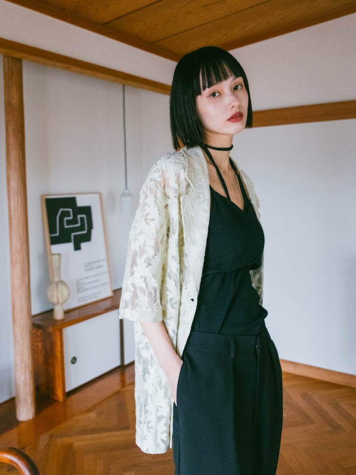 モデル身長：165cm / カラー：Ivory