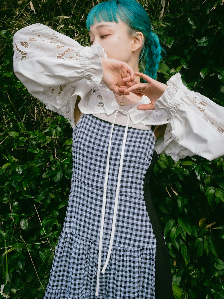 モデル身長：167cm / カラー：LightBlue