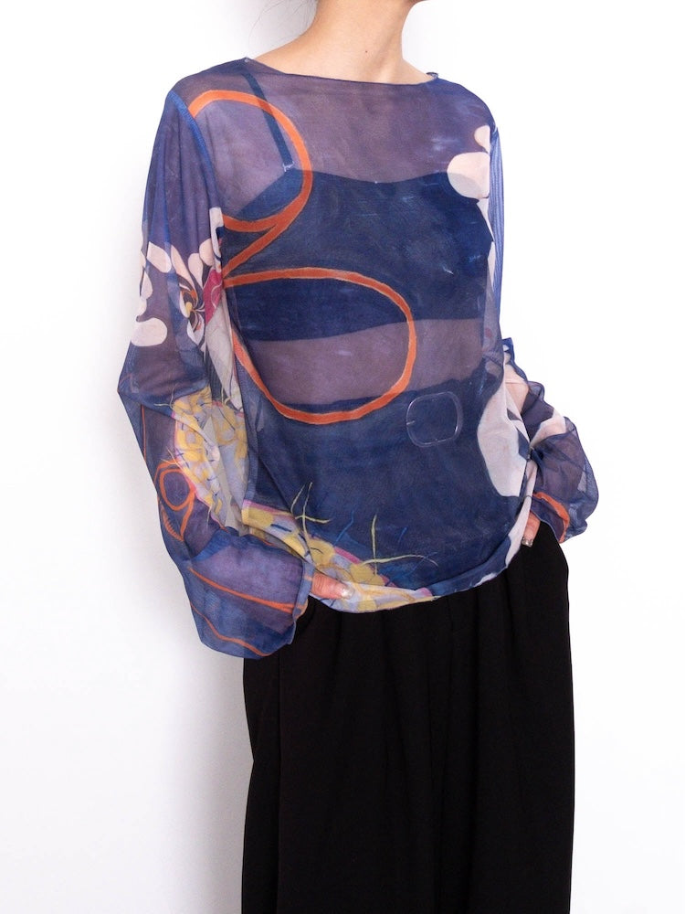 モデル身長：156cm / カラー：02 Flower