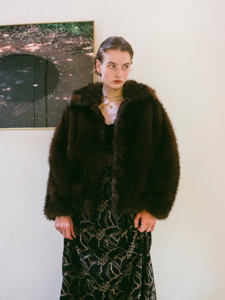 【10月7日(水) 12:00予約販売開始】Faux Fur Coat