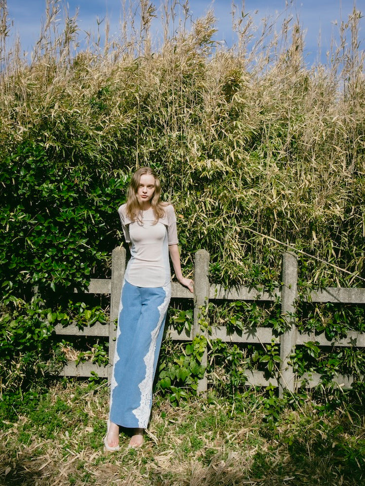 モデル身長：174cm / カラー：LightBlue