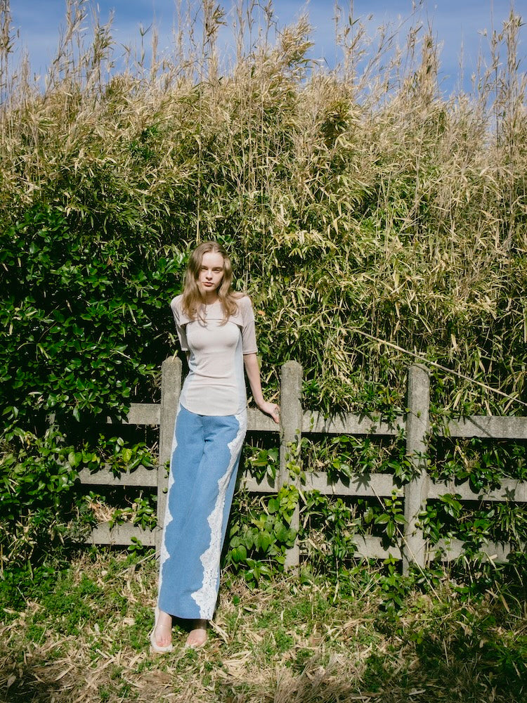 モデル身長：174cm / カラー：Greige