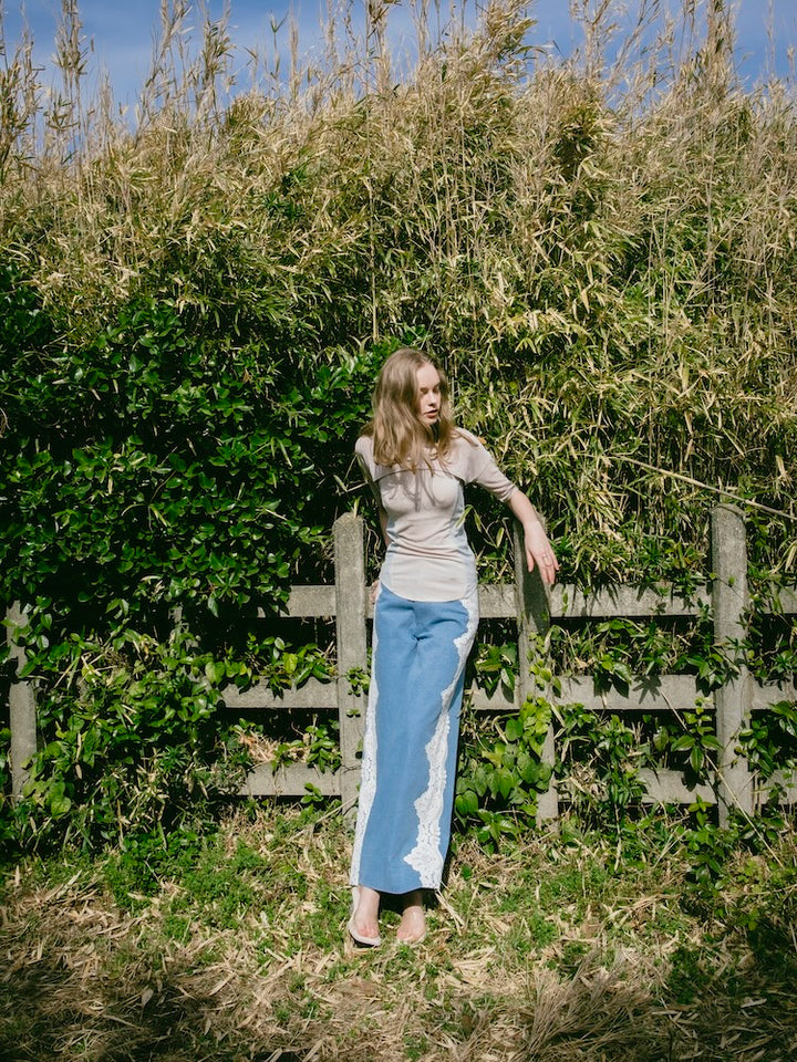 モデル身長：174cm / カラー：LightBlue