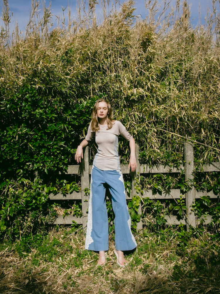 モデル身長：174cm / カラー：Greige