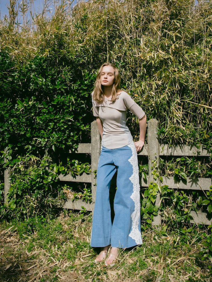 モデル身長：174cm / カラー：LightBlue