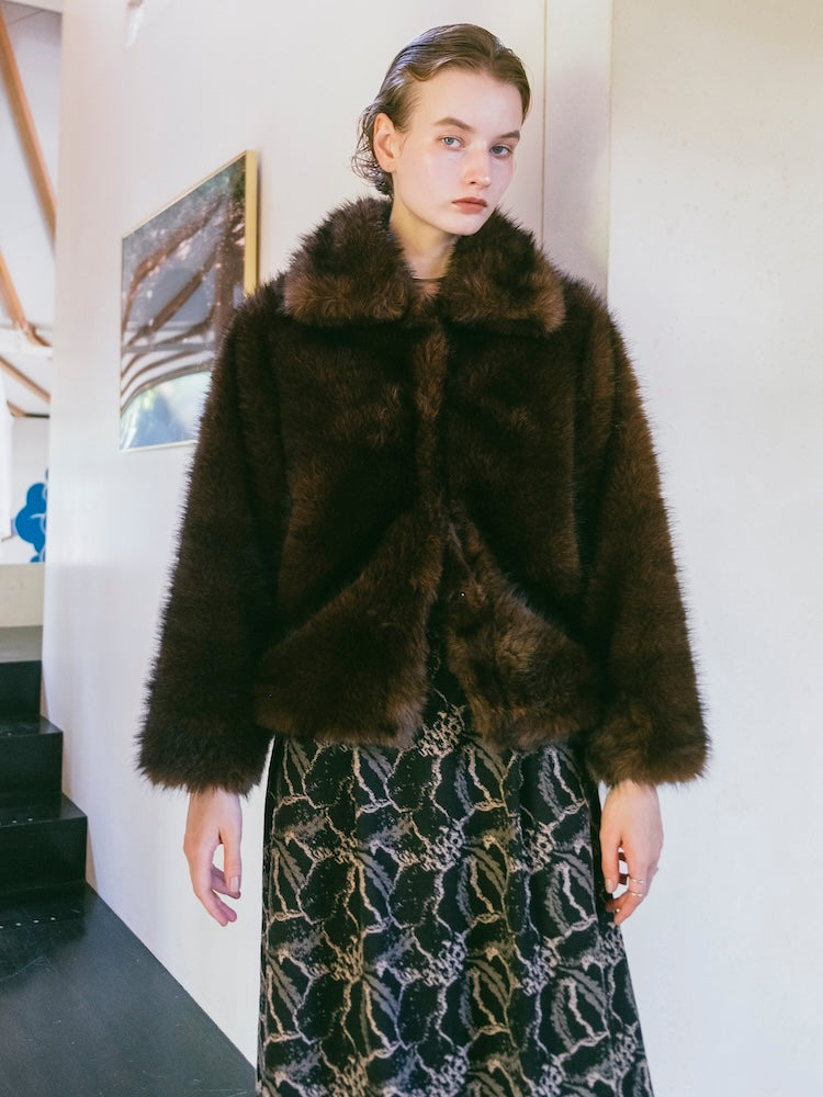 【10月7日(水) 12:00予約販売開始】Faux Fur Coat