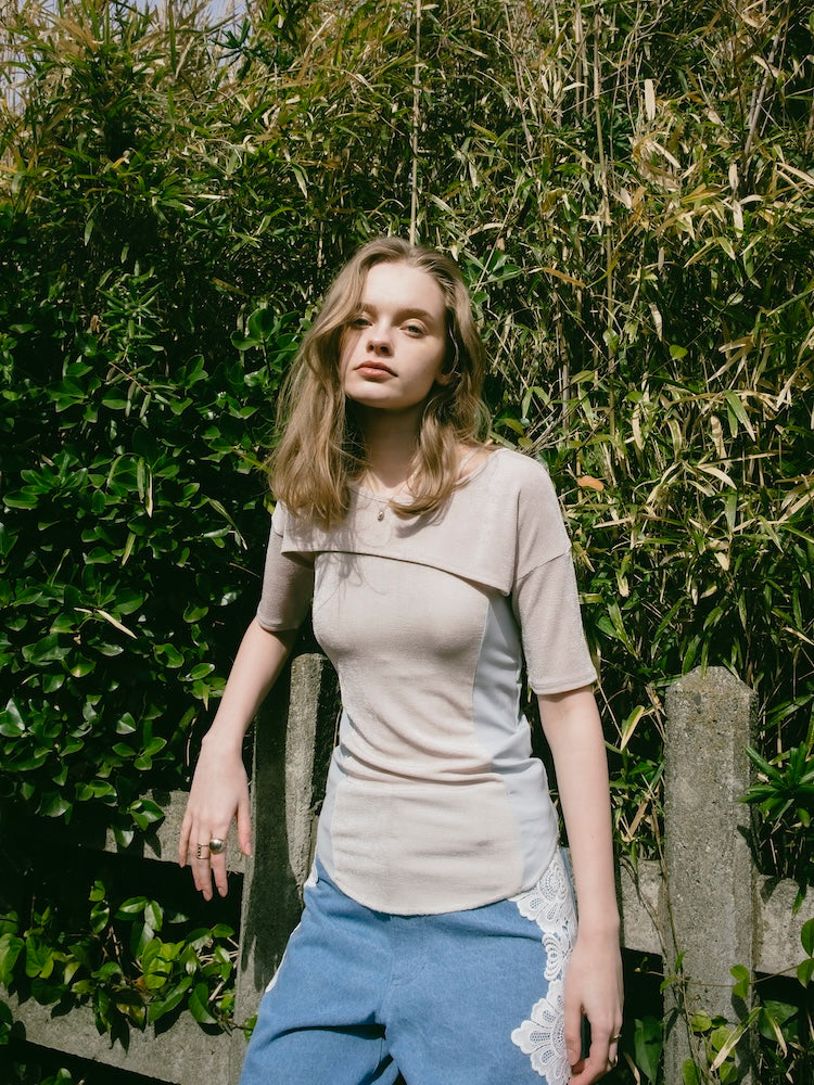 モデル身長：174cm / カラー：Greige