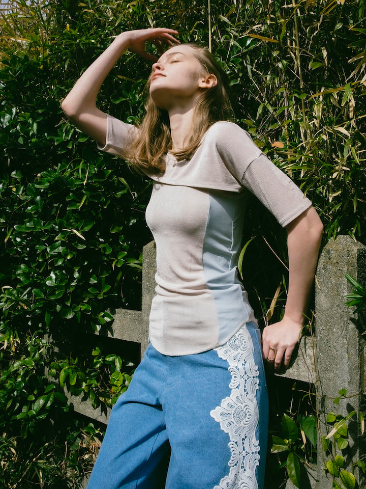 モデル身長：174cm / カラー：LightBlue