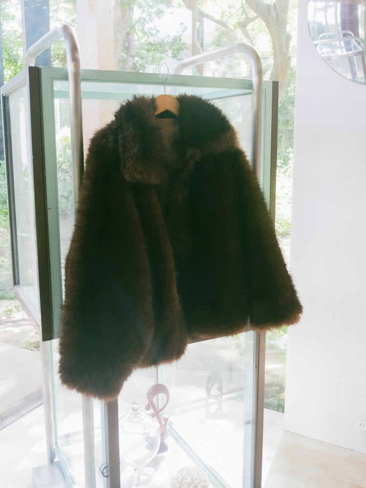 【10月7日(水) 12:00予約販売開始】Faux Fur Coat