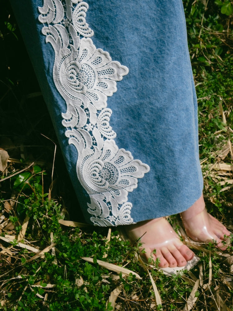 モデル身長：174cm / カラー：LightBlue