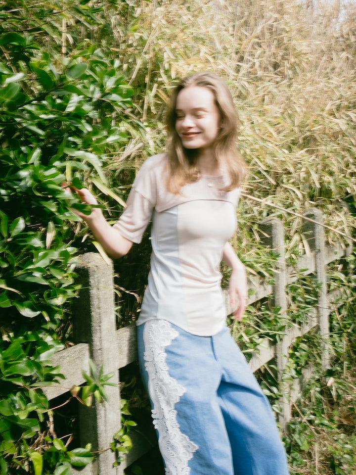 モデル身長：174cm / カラー：LightBlue