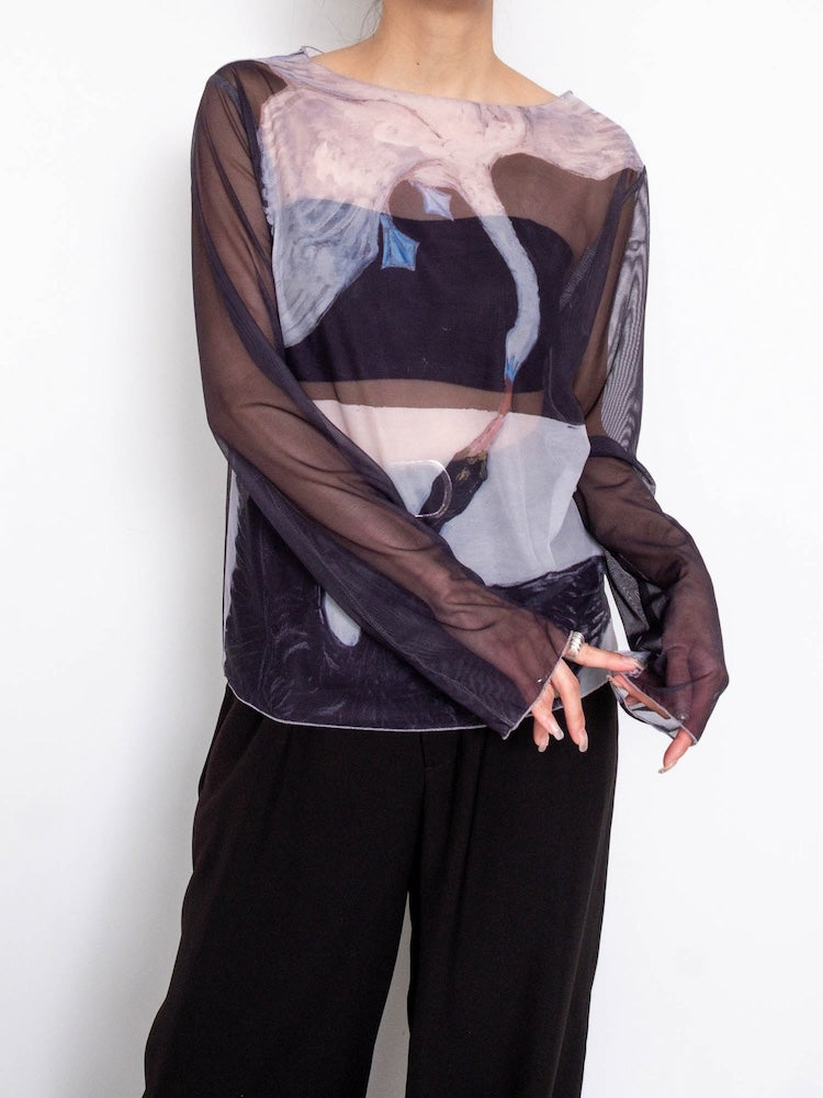モデル身長：156cm / カラー：01 Swan