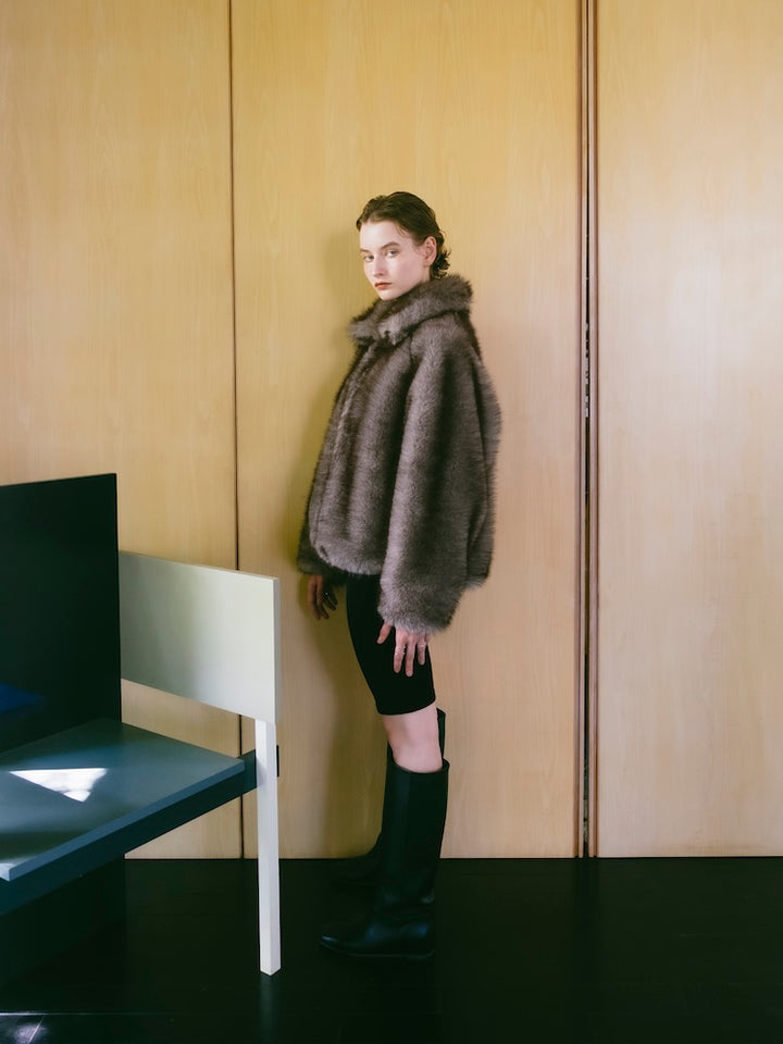 【10月7日(水) 12:00予約販売開始】Faux Fur Coat