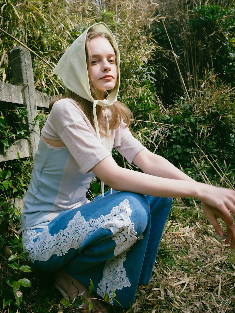 モデル身長：174cm / カラー：Greige