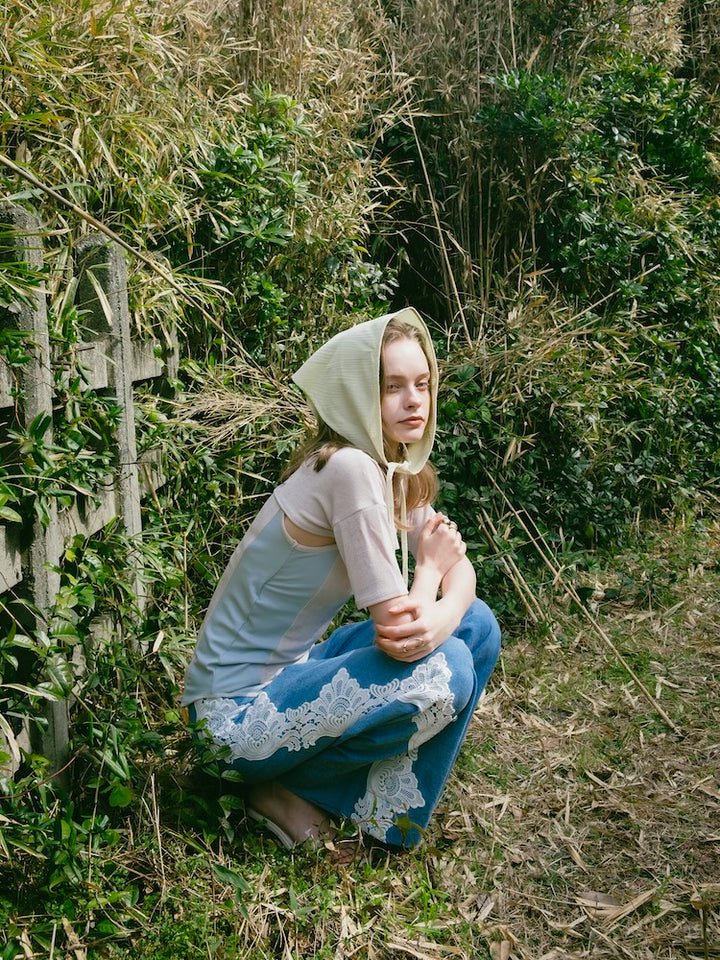 モデル身長：174cm / カラー：Greige