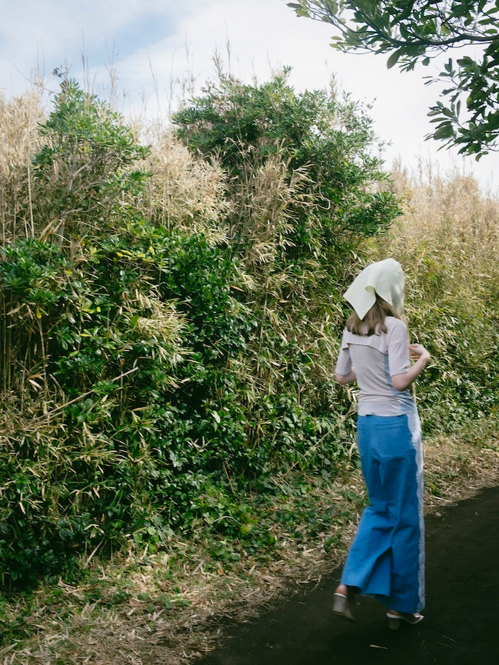 モデル身長：174cm / カラー：LightBlue