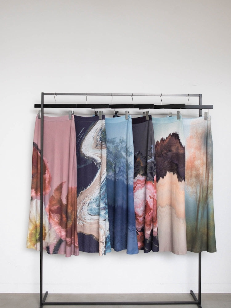 Art Print Skirt｜アートプリントスカート – MARTE