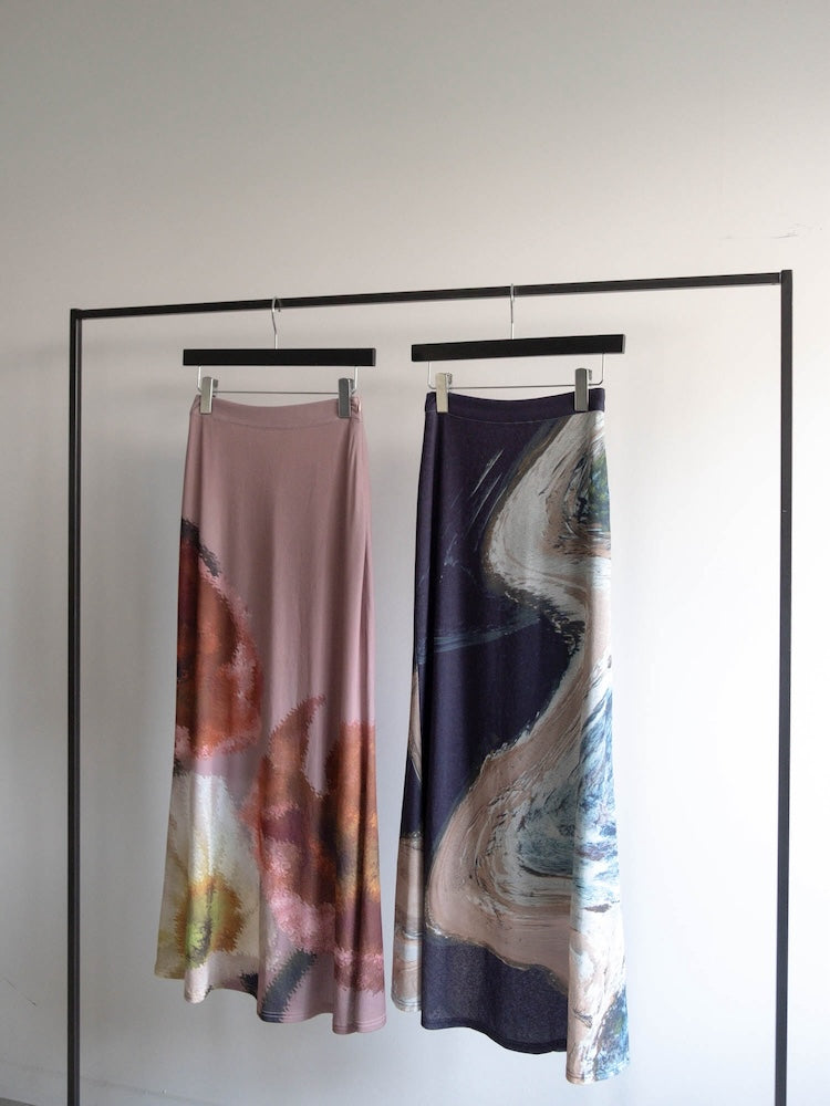 スカート Art Print Skirt sahara MARTE tree Art Print Skirt｜アートプリントスカート – MARTE