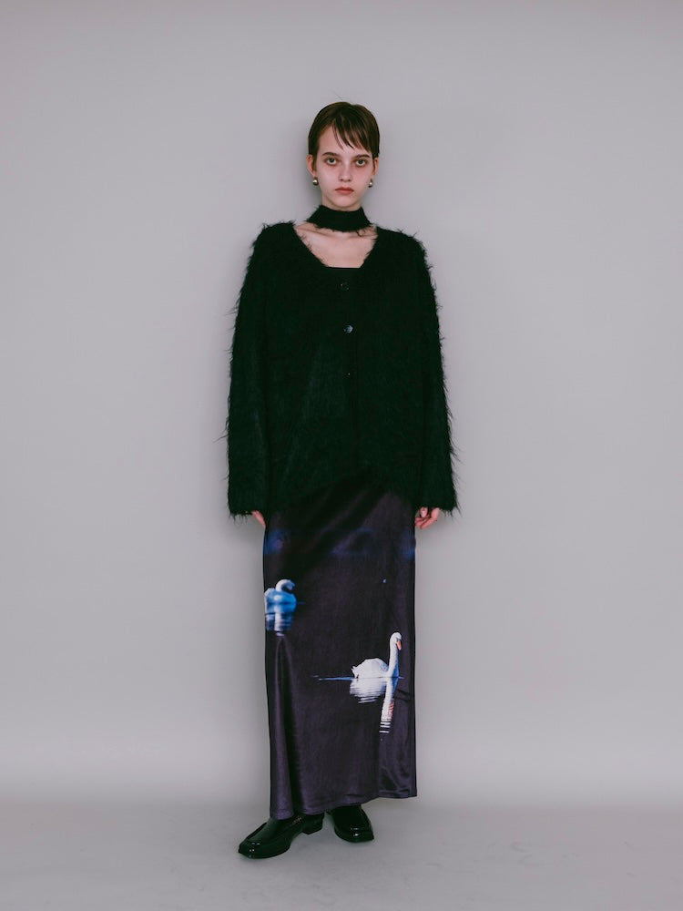 モデル身長：176cm / カラー：04 Swan / 着用サイズ：Mサイズ