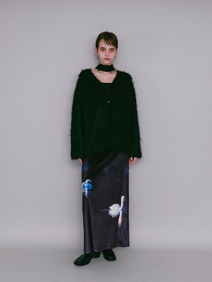 モデル身長：176cm / カラー：04 Swan / 着用サイズ：Mサイズ