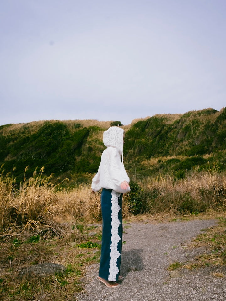 モデル身長：174cm / カラー：Blue