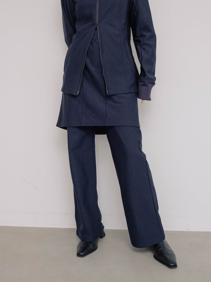 モデル身長：156cm / カラー：Navy