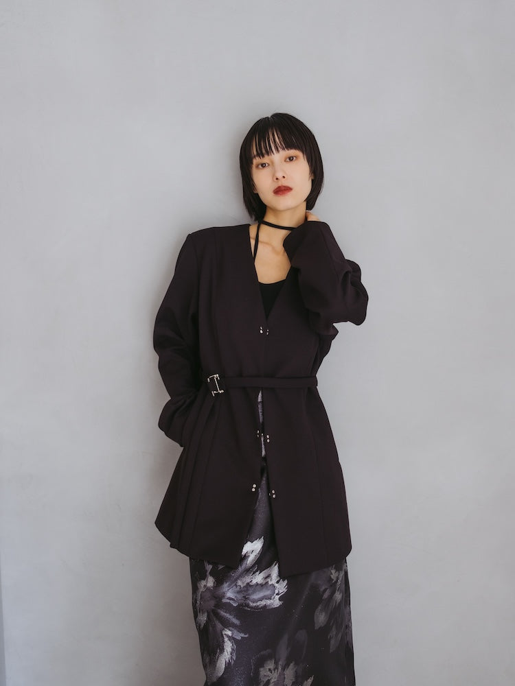 2way Slit Sleeve Belted Jacket｜2ウェイジャケット – MARTE