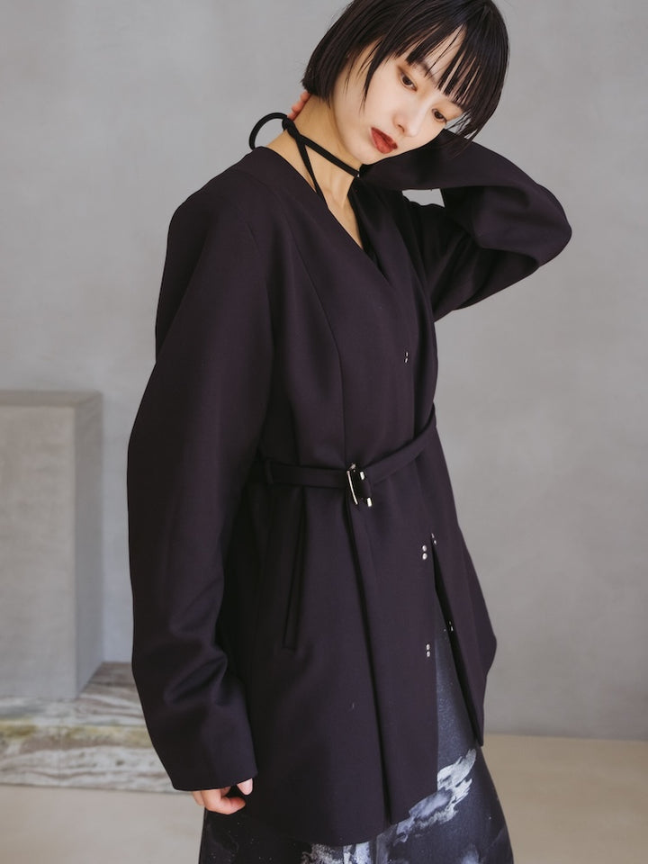 モデル身長：166cm / カラー：Black