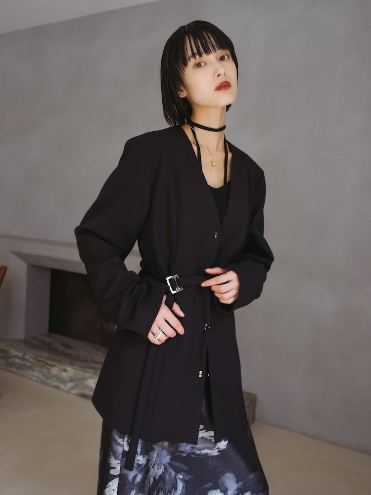 2way Slit Sleeve Belted Jacket｜2ウェイジャケット – MARTE
