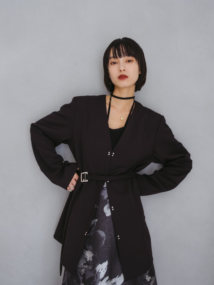 モデル身長：166cm / カラー：Black