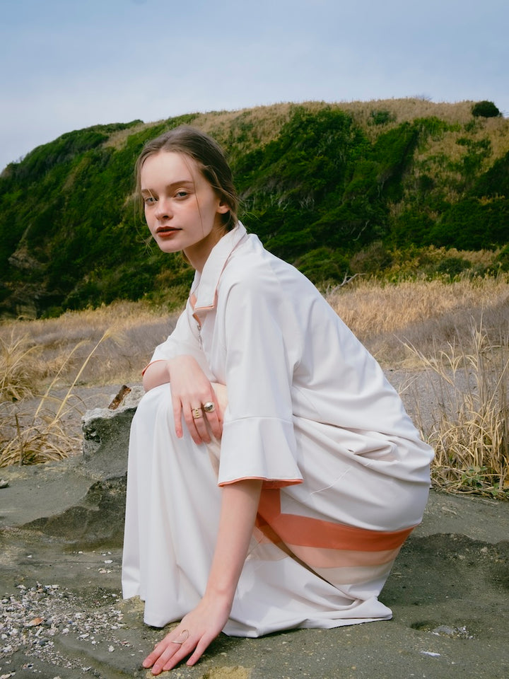 モデル身長：174cm / カラー：Offwhite