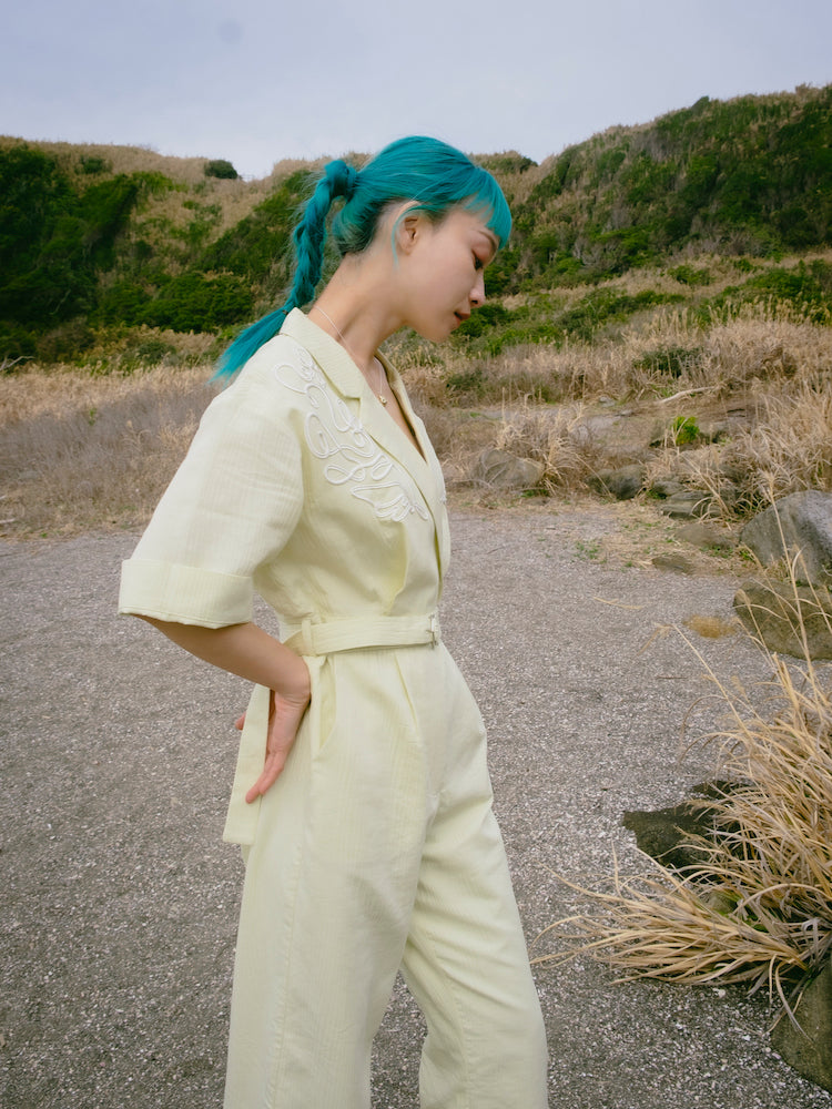 モデル身長：167cm / カラー：LightYellow